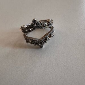 Elegant Silver Women's Ring size 8 S925